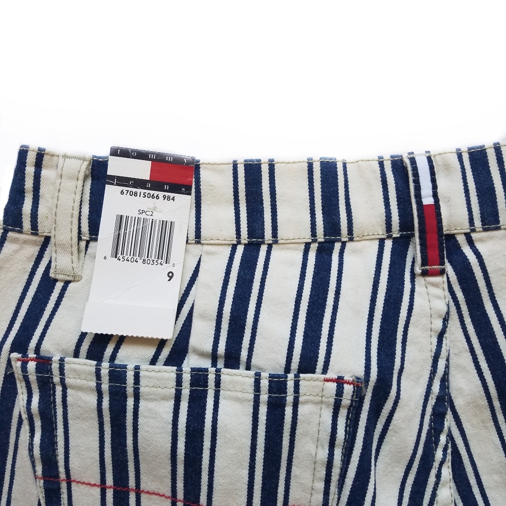 Flared Striped Pants Size 9 - Picture 6 of 8